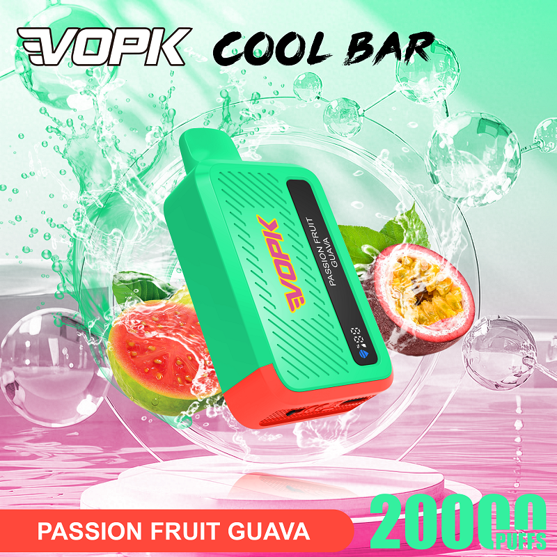 【20000回吸引】VOPK Cool Bar 20000 電子タバコ 使い捨て 20000パフ 大容量 ベイプ ノンニコチン VAPE 超大容量 長持ち コスパ最強 禁煙 初心者おすすめ - 画像 (4)