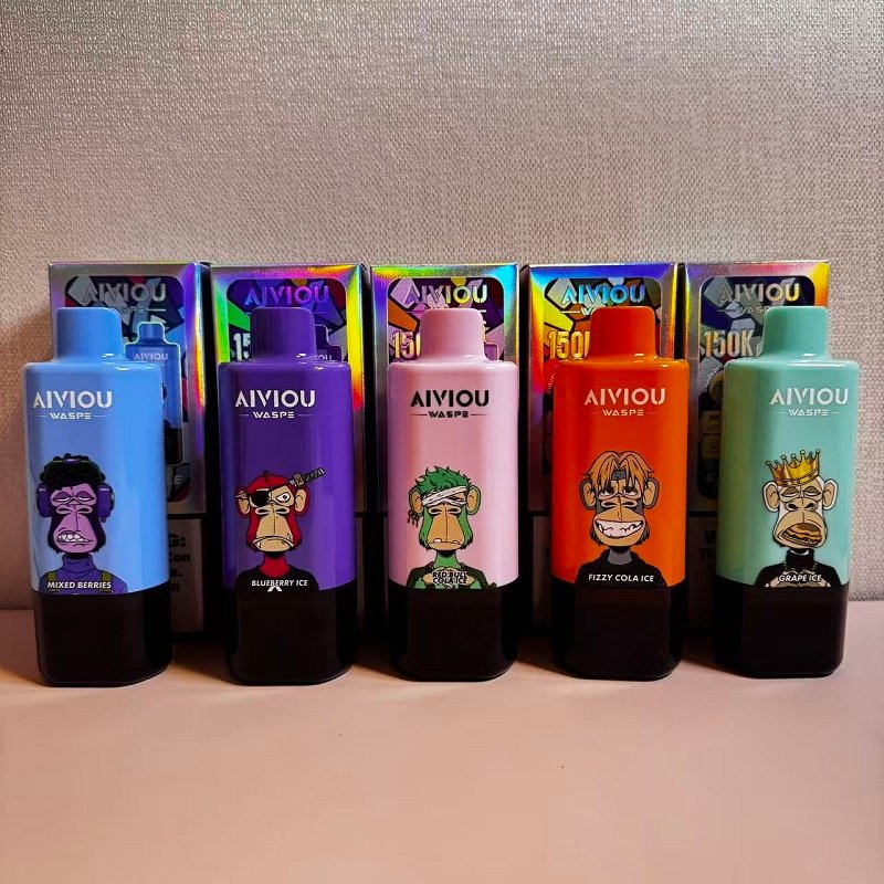 WASPE AIVIOU 6 in 1 | 150,000パフ 大容量使い捨てVAPE —— フレーバー切り替え機能搭載 - 画像 (6)