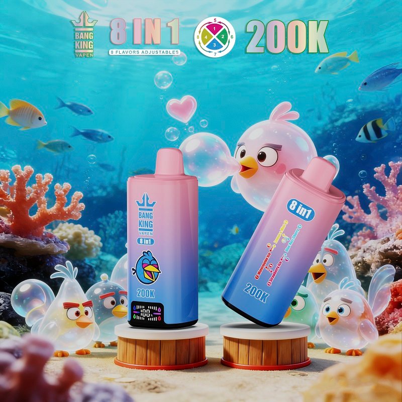Bang King 200000回吸引 使い捨て電子タバコ | 大容量VAPEの決定版!Bang King VAPE 日本